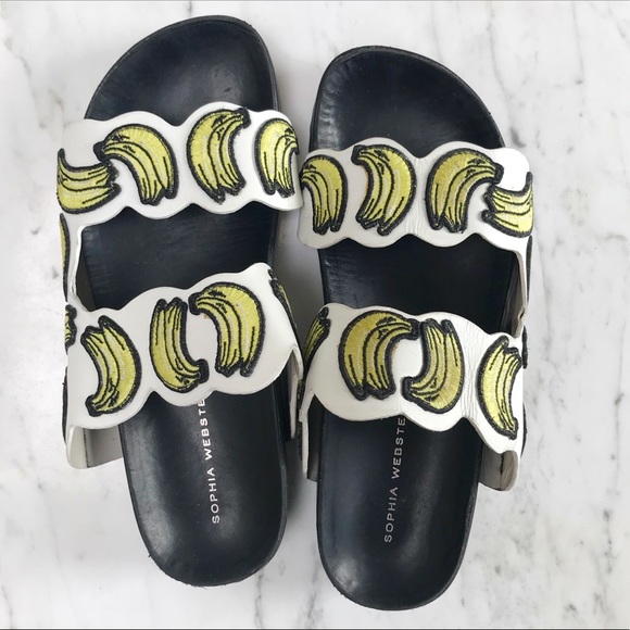 Sophia Webster Shoes - SOPHIA WEBSTER: Banana Slides